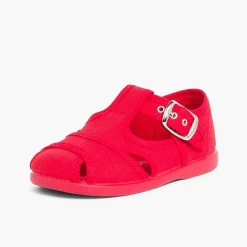 Sandalias<Pisamonas Sandalias Pepitos De Lona Abiertos