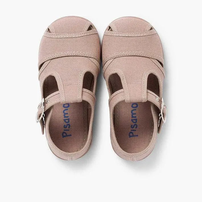 Sandalias<Pisamonas Sandalias Pepitos De Lona Abiertos