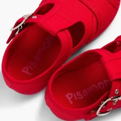 Sandalias<Pisamonas Sandalias Pepitos De Lona Abiertos