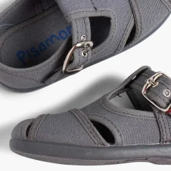 Sandalias<Pisamonas Sandalias Pepitos De Lona Abiertos
