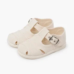 Sandalias<Pisamonas Sandalias Pepitos De Lona Abiertos