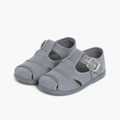 Sandalias<Pisamonas Sandalias Pepitos De Lona Abiertos