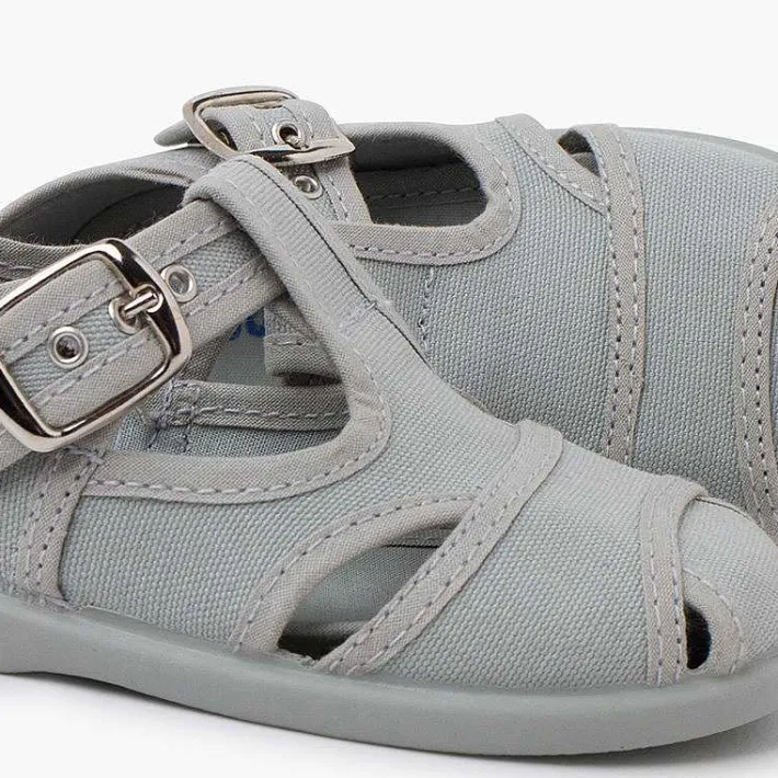 Sandalias<Pisamonas Sandalias Pepitos De Lona Abiertos