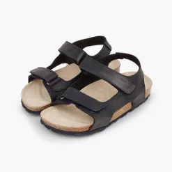 Sandalias<Pisamonas Sandalias Piel Bio Niño Doble Tira Adherente
