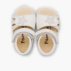 Sandalias<Pisamonas Sandalias Piel Primeros Pasos Niña Tira Adherente Y Estrella