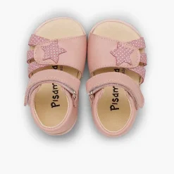 Sandalias<Pisamonas Sandalias Piel Primeros Pasos Niña Tira Adherente Y Estrella
