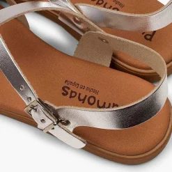 Sandalias<Pisamonas Sandalias Romanas Niña Y Mujer Tiras Metalizadas