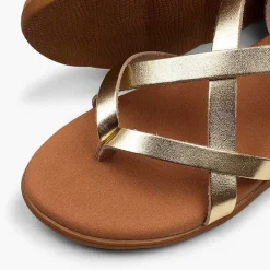 Sandalias<Pisamonas Sandalias Romanas Niña Y Mujer Tiras Metalizadas