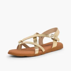 Sandalias<Pisamonas Sandalias Romanas Niña Y Mujer Tiras Metalizadas