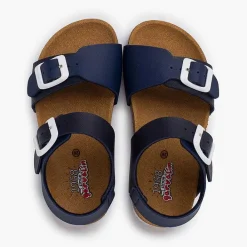 Sandalias<Pisamonas Sandalias Unisex Bio Hebillas Piso Blanco Color Azul Marino