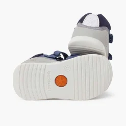 Sandalias<Pisamonas Sandalias Unisex Biogateo Doble Cierre Adherente Color Azul