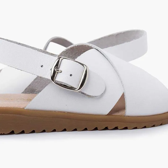 Sandalias<Pisamonas Sandalias Unisex Piel Cruzada Tiras Anchas