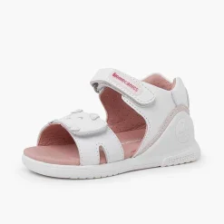 Sandalias<Pisamonas Sandalias Unisex Primeros Pasos Perrito Biomecanics Color Blanco