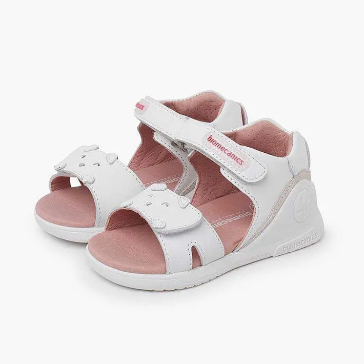 Sandalias<Pisamonas Sandalias Unisex Primeros Pasos Perrito Biomecanics Color Blanco