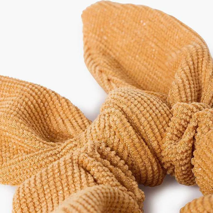 Para El Pelo<Pisamonas Scrunchie Coletero Micropana Glitter Con Lazo