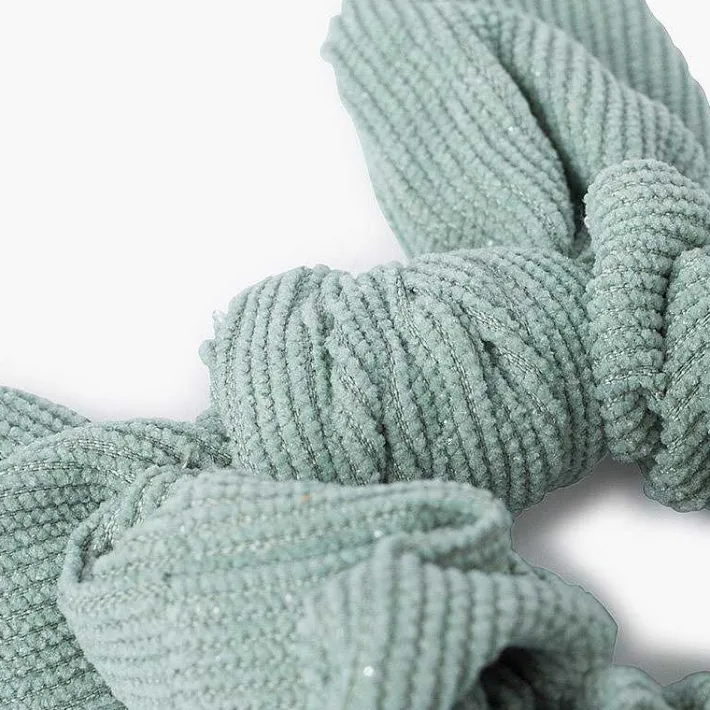 Para El Pelo<Pisamonas Scrunchie Coletero Micropana Glitter Con Lazo