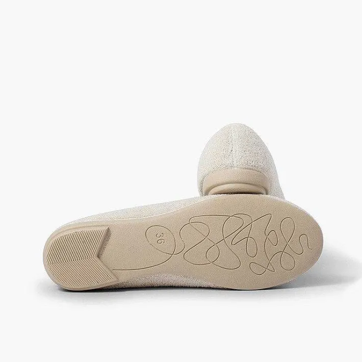 Zapatillas Casa<Pisamonas Zapatilla Casa Bailarina Rizo Toalla