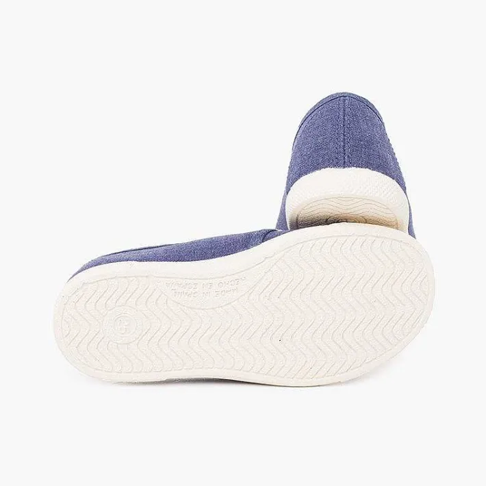 Zapatillas<Pisamonas Zapatilla Casual Lona Con Puntera Goma