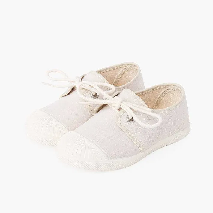 Zapatillas<Pisamonas Zapatilla Casual Lona Con Puntera Goma
