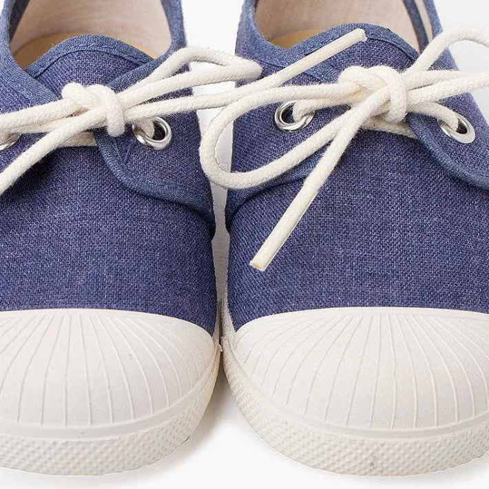 Zapatillas<Pisamonas Zapatilla Casual Lona Con Puntera Goma