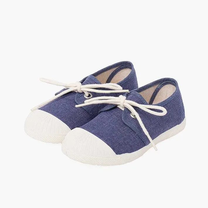 Zapatillas<Pisamonas Zapatilla Casual Lona Con Puntera Goma