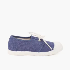 Zapatillas<Pisamonas Zapatilla Casual Lona Con Puntera Goma