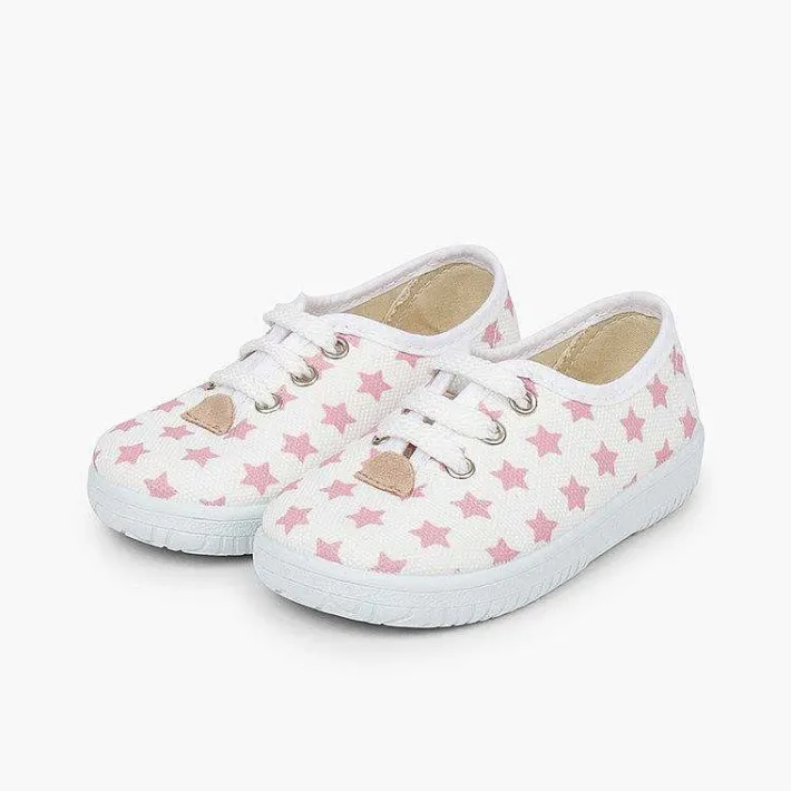 Zapatillas<Pisamonas Zapatilla Niños Lona Estrellas