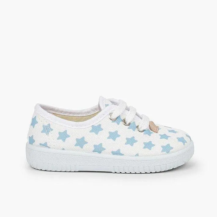 Zapatillas<Pisamonas Zapatilla Niños Lona Estrellas