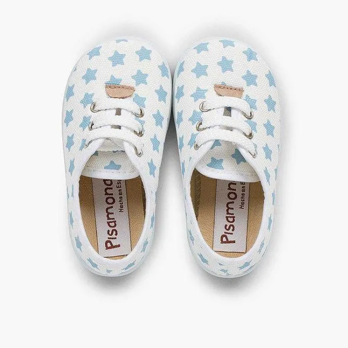 Zapatillas<Pisamonas Zapatilla Niños Lona Estrellas