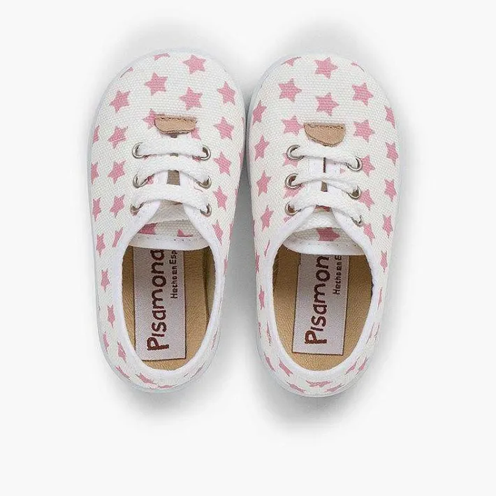 Zapatillas<Pisamonas Zapatilla Niños Lona Estrellas