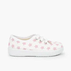Zapatillas<Pisamonas Zapatilla Niños Lona Estrellas