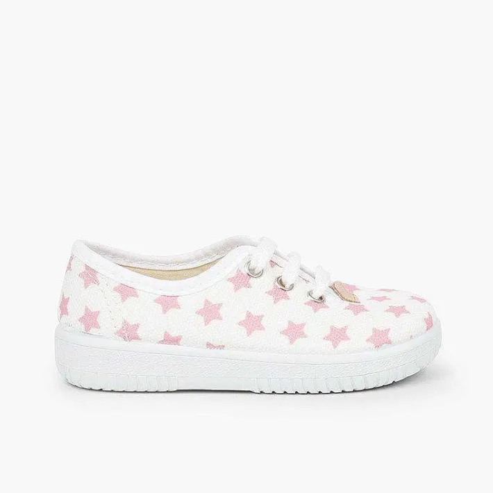Zapatillas<Pisamonas Zapatilla Niños Lona Estrellas