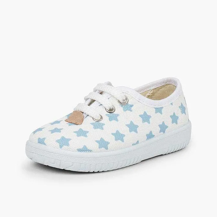 Zapatillas<Pisamonas Zapatilla Niños Lona Estrellas