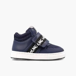 Zapatillas<Pisamonas Zapatilla Sport Garvalin Letras Color Azul Marino