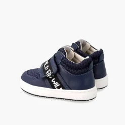 Zapatillas<Pisamonas Zapatilla Sport Garvalin Letras Color Azul Marino