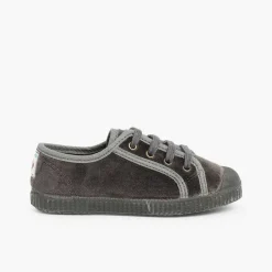Zapatillas<Pisamonas Zapatilla Terciopelo Con Cordones