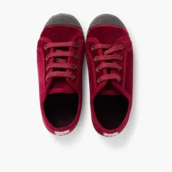Zapatillas<Pisamonas Zapatilla Terciopelo Con Cordones