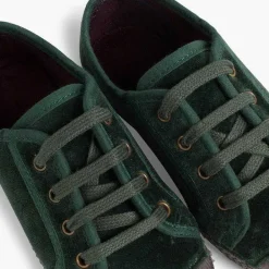 Zapatillas<Pisamonas Zapatilla Terciopelo Con Cordones