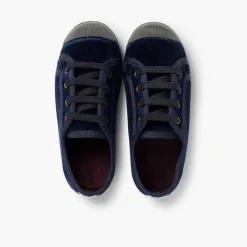 Zapatillas<Pisamonas Zapatilla Terciopelo Con Cordones