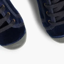 Zapatillas<Pisamonas Zapatilla Terciopelo Con Cordones
