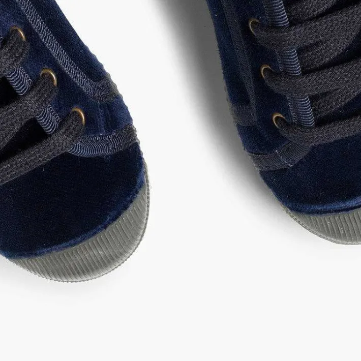 Zapatillas<Pisamonas Zapatilla Terciopelo Con Cordones
