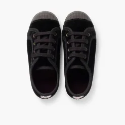 Zapatillas<Pisamonas Zapatilla Terciopelo Con Cordones