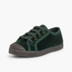Zapatillas<Pisamonas Zapatilla Terciopelo Con Cordones