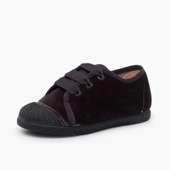 Zapatillas<Pisamonas Zapatilla Terciopelo Cordon Faya