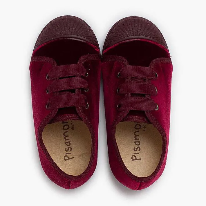 Zapatillas<Pisamonas Zapatilla Terciopelo Cordon Faya