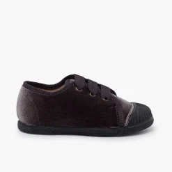 Zapatillas<Pisamonas Zapatilla Terciopelo Cordon Faya