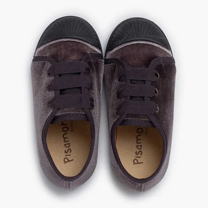 Zapatillas<Pisamonas Zapatilla Terciopelo Cordon Faya