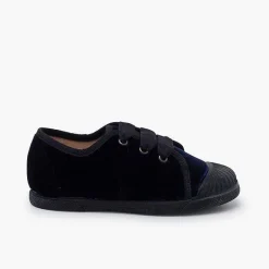 Zapatillas<Pisamonas Zapatilla Terciopelo Cordon Faya