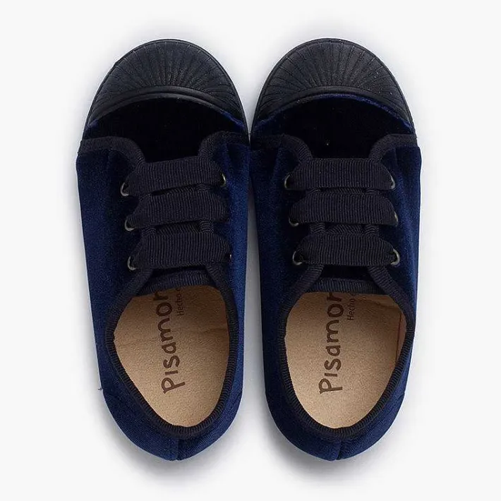 Zapatillas<Pisamonas Zapatilla Terciopelo Cordon Faya
