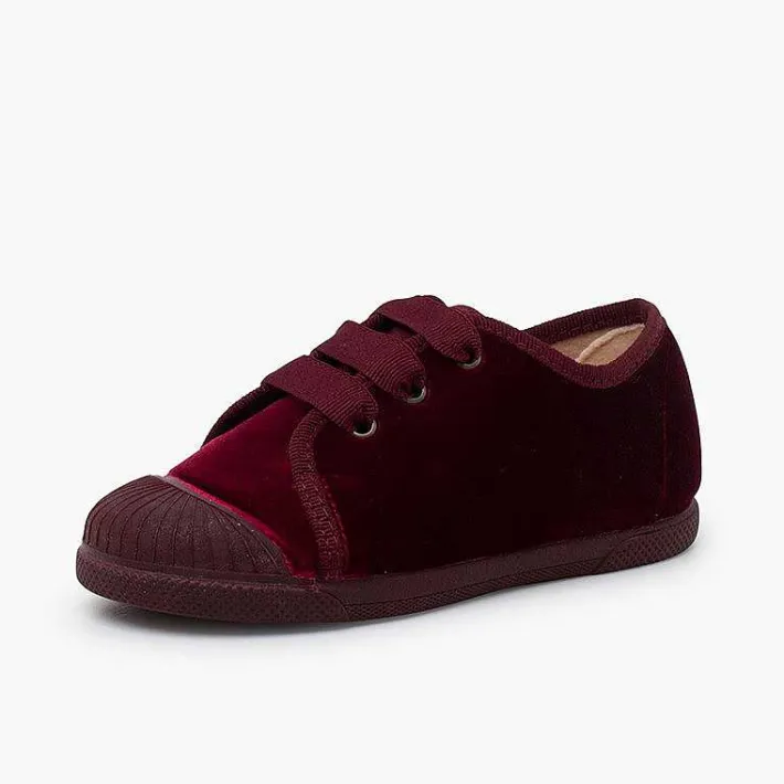 Zapatillas<Pisamonas Zapatilla Terciopelo Cordon Faya